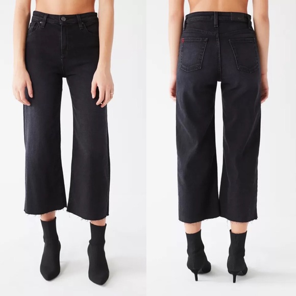 BDG Flood cropped denim culottes jeans 24 - Picture 7 of 17